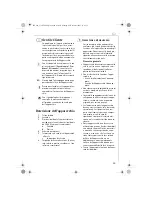 Preview for 35 page of Electrolux ETG240 Instruction Book