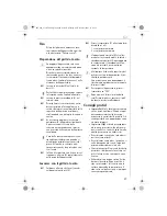 Preview for 37 page of Electrolux ETG240 Instruction Book