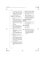 Preview for 42 page of Electrolux ETG240 Instruction Book