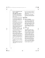 Preview for 44 page of Electrolux ETG240 Instruction Book