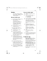 Preview for 49 page of Electrolux ETG240 Instruction Book