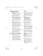 Preview for 54 page of Electrolux ETG240 Instruction Book