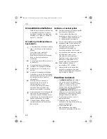 Preview for 58 page of Electrolux ETG240 Instruction Book