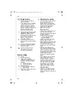 Preview for 68 page of Electrolux ETG240 Instruction Book