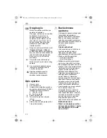 Preview for 72 page of Electrolux ETG240 Instruction Book