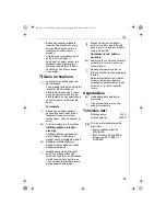 Preview for 83 page of Electrolux ETG240 Instruction Book