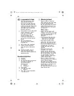 Preview for 88 page of Electrolux ETG240 Instruction Book