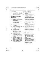 Preview for 90 page of Electrolux ETG240 Instruction Book