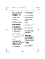 Preview for 107 page of Electrolux ETG240 Instruction Book