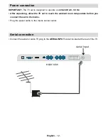 Предварительный просмотр 13 страницы Electrolux ETV45000X User Manual