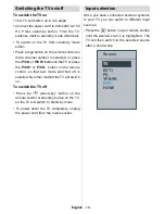 Предварительный просмотр 19 страницы Electrolux ETV45000X User Manual