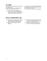 Preview for 8 page of Electrolux EU 1180 U Operating Instructions Manual