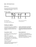 Предварительный просмотр 5 страницы Electrolux EU 1323T Instruction Booklet