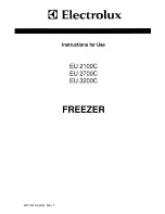 Electrolux EU 2100C Instructions For Use Manual preview