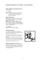 Preview for 8 page of Electrolux EU 6136 U Instruction Booklet