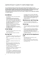 Preview for 2 page of Electrolux EU 6232 Operating And Installation Instructions