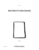 Electrolux EU 6233 I Instruction Book preview