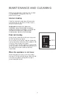 Preview for 9 page of Electrolux EU 6321 Instruction Booklet