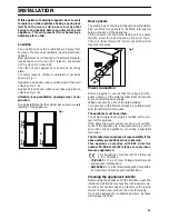 Предварительный просмотр 5 страницы Electrolux EU 6921 C Installation And Instruction Manual