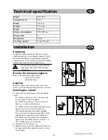 Предварительный просмотр 10 страницы Electrolux EU7511C Instruction Booklet