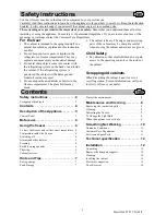 Preview for 2 page of Electrolux EU8297CX Instruction Booklet