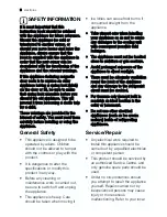 Preview for 6 page of Electrolux EUC 25291 S User Manual