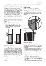 Предварительный просмотр 19 страницы Electrolux EUC 25291 W User Manual