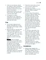 Preview for 7 page of Electrolux EUC 25294 W User Manual