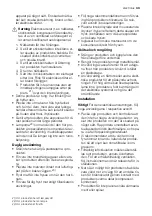 Preview for 43 page of Electrolux EUC 29291 W User Manual