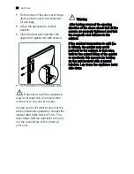 Предварительный просмотр 22 страницы Electrolux EUC 29294 W User Manual