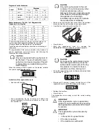 Preview for 28 page of Electrolux EUC1WS Installation And Operating Manual