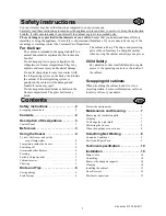 Предварительный просмотр 2 страницы Electrolux EUC2105 Instruction Booklet