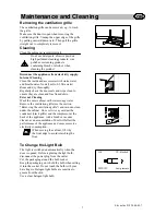 Предварительный просмотр 7 страницы Electrolux EUC2105 Instruction Booklet