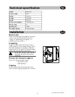 Предварительный просмотр 10 страницы Electrolux EUC2105 Instruction Booklet