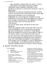 Preview for 4 page of Electrolux EUC2244AOW User Manual