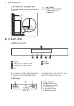 Preview for 8 page of Electrolux EUC2244AOW User Manual