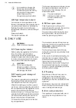 Preview for 10 page of Electrolux EUC2244AOW User Manual