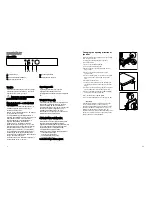 Preview for 4 page of Electrolux EUC2323 Installation And Instruction Manual