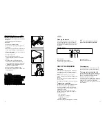 Preview for 12 page of Electrolux EUC2323 Installation And Instruction Manual