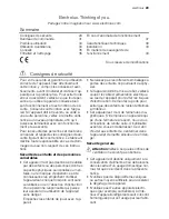 Preview for 29 page of Electrolux EUC25300W User Manual