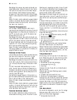 Preview for 48 page of Electrolux EUC25300W User Manual