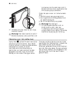 Preview for 58 page of Electrolux EUC25300W User Manual