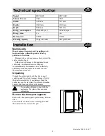 Предварительный просмотр 11 страницы Electrolux EUC2609 Instruction Book