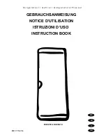 Electrolux EUC2910 Instruction Book preview