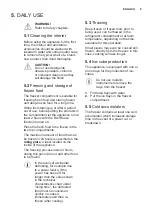 Preview for 9 page of Electrolux EUCP2245AW User Manual