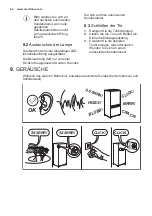 Preview for 44 page of Electrolux EUCP2245AW User Manual