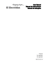 Preview for 1 page of Electrolux EUF 23391 W User Manual