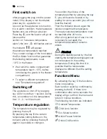 Preview for 10 page of Electrolux EUF 23391 W User Manual