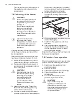 Предварительный просмотр 12 страницы Electrolux EUF1900AOW User Manual