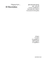 Preview for 1 page of Electrolux EUF23291W User Manual